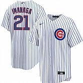 Men's Chicago Cubs #21 Shota Imanaga White Cool Base Stitched Baseball Jersey Dzhi,baseball caps,new era cap wholesale,wholesale hats